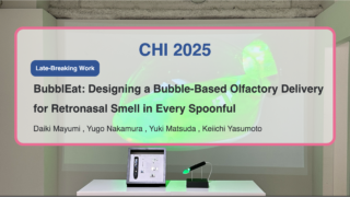 chi-ページ ACM CHI2025のLate-Breaking Workで1件の発表 | 人間情報システム研究
